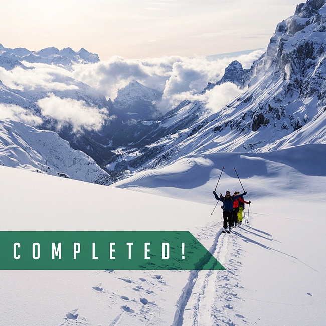 Completed! – Titlis Rundtour